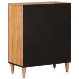 Sideboard Natural 60 x 33 x 75 cm Solid Mango Wood 4018262
