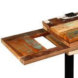 Console Table Solid Reclaimed Wood Adjustable 244594