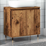 Bathroom Cabinet Old Wood 58x33x60 cm Engineered Wood 857214