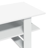 Coffee Table White 102x55x42 cm Engineered Wood 823261