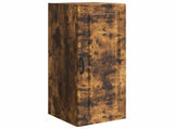Wall-Mounted Cabinet Smoked Oak 33 x 34.5 x 90 cm 899270