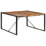 Dining Table 140x140x75 cm Solid Wood 321574