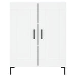 Highboard White 69.5x34x180 cm Engineered Wood 3199681