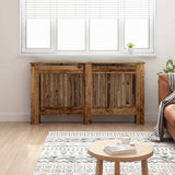 Radiator Cover Old Wood 152 x 19 x 81.5 cm Engineered Wood 884089