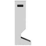 Deer Feeder Silver 28 x 30 x 80 cm Galvanised Steel 874611