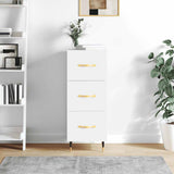Sideboard White 34.5x34x90 cm Engineered Wood 828580