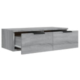 Wall Cabinets 2 pcs Grey Sonoma 68x30x20 cm Engineered Wood 3115898