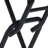 Garden Table Folding Anthracite 50 x 50 x 72 cm Metal 42010320