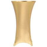2 pcs Table Covers Stretch 70 cm Gold 133561
