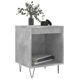 Bedside Cabinets 2 pcs Concrete Grey 40x35x50 cm Engineered Wood 830725