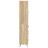 Cabinet Set 2 pcs Sonoma Oak 66 x 34.5 x 90 cm Engineered Wood 3416882
