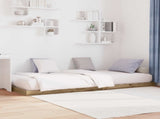 Floor Bed Frame Artisan Oak 80 x 200 cm Engineered Wood 893539