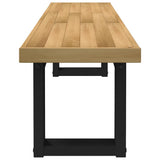 Dining Bench NOAIN U-Shaped Legs 180x40x45 cm Solid Wood Pine 4100050