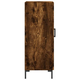 Sideboard Smoked Oak 34.5x34x90 cm Engineered Wood 830449