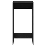 Bar Table Black Oak 51 x 50 x 103.5 cm Engineered Wood 868080