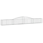Arched Gabion Basket 400x30x40/60 cm Galvanised Iron 153522