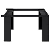 Washing Machine Pedestal Black 64 x 55 x 32.5 cm Steel 42022033