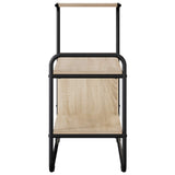 Console Table Sonoma Oak 80 x 35 x 75 cm Engineered Wood 8007558