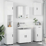 Bathroom Furniture Set 5 pcs High Gloss White 61 x 35 x 64 cm 3392997