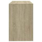 Desk Sonoma Oak 101x50x76.5 cm Engineered Wood 809560