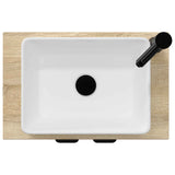 Bathroom Vanity with Sink Sonoma Oak 54 x 35 x 83 cm 890160