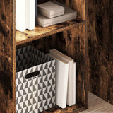 Bookcase Smoked Oak 40x30x152 cm Engineered Wood 857880