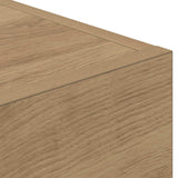 Electric Fireplace Artisan Oak 150 x 30 x 50 cm Engineered wood 8020791