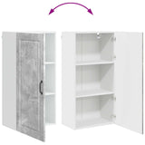 Wall Cabinet PORTO Concrete Grey 50 x 31 x 100 cm 885478