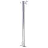 Garden Water Column 100 cm Stainless Steel Round 364503