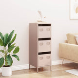 Highboard Pink 39x35x103.5 cm Steel 851401