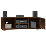 TV Cabinet Smoked Oak 120x40.5x35 cm Engineered Wood 342619