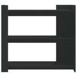 Console Table Black 100x35x90 cm Engineered Wood 848473