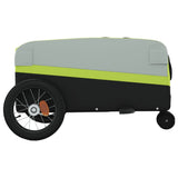 Bike Trailer Black and Green 30 kg Iron 94060