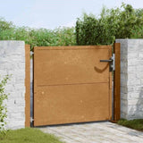 Garden Gate 100x100 cm Corten Steel 153203