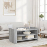 Coffee Table Grey Sonoma 100x50x50 cm Engineered Wood 848351