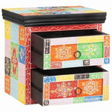 Bedside Cabinet with Drawer 2 pcs Multicolour 40 x 30 x 40 cm 4017589