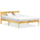 Bed Frame without Mattress Solid Reclaimed Wood 120x200cm 288435