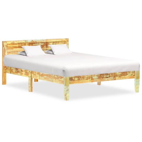 Bed Frame without Mattress Solid Reclaimed Wood 120x200cm 288435