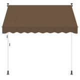 Manual Retractable Awning Taupe 100 cm 42037065