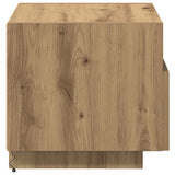 Bedside Cabinet with Drawer 2 pcs Artisan Oak 40 x 39 x 37 cm 863069