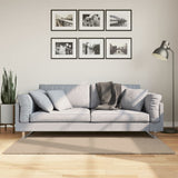 Rug HUARTE Short Pile Soft and Washable Sand 80x150 cm 375052