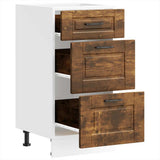 Kitchen Base Cabinet Porto Smoked Oak Engineered Wood 854225