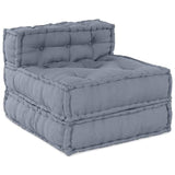 Modular Sofa Grey 70 x 70 x 56 cm Fabric 4019046