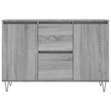 Sideboard Grey Sonoma 101.5x35x70 cm Engineered Wood 827210