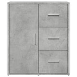 Sideboards 2 pcs Concrete Grey 60x31x70 cm Engineered Wood 3276556