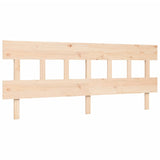 Bed Frame without Mattress Super King Size Solid Wood 3195171