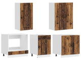 Kitchen Unit KALMAR 5 pcs Old Wood Engineered Wood 3438253
