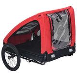 Pet Bike Trailer Red and Black 92594