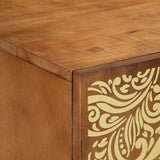 TV Cabinet Honey Brown 105 x 33 x 46 cm Solid Mango Wood 4018736