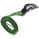 148895 Ratchet Tie Down Straps 20 pcs 800 daN 6 m Green